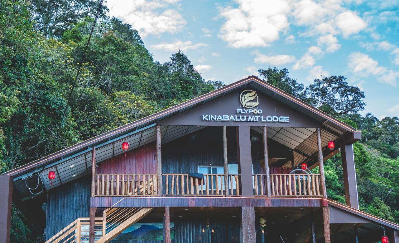 Flypod . Kinabalu Mt Lodge Ranau Eksteriør billede